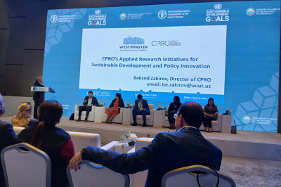 CPRO Advances Sustainable Agricultural Policy at LLDC Forum on Food Security in Uzbekistan