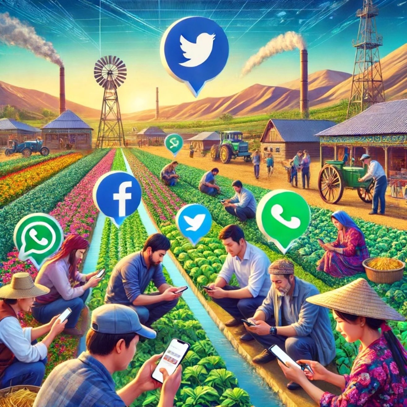 Farmers in Central Asia Leverage Social Media for Agricultural Advancements