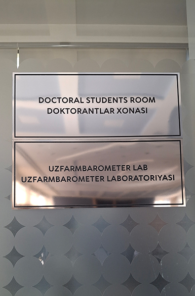 UzFarmBarometer Lab at WIUT Campus